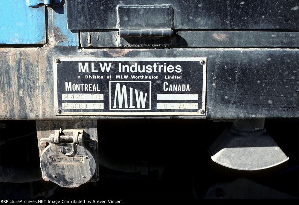 FCP MLW M420TR #530 builder plate